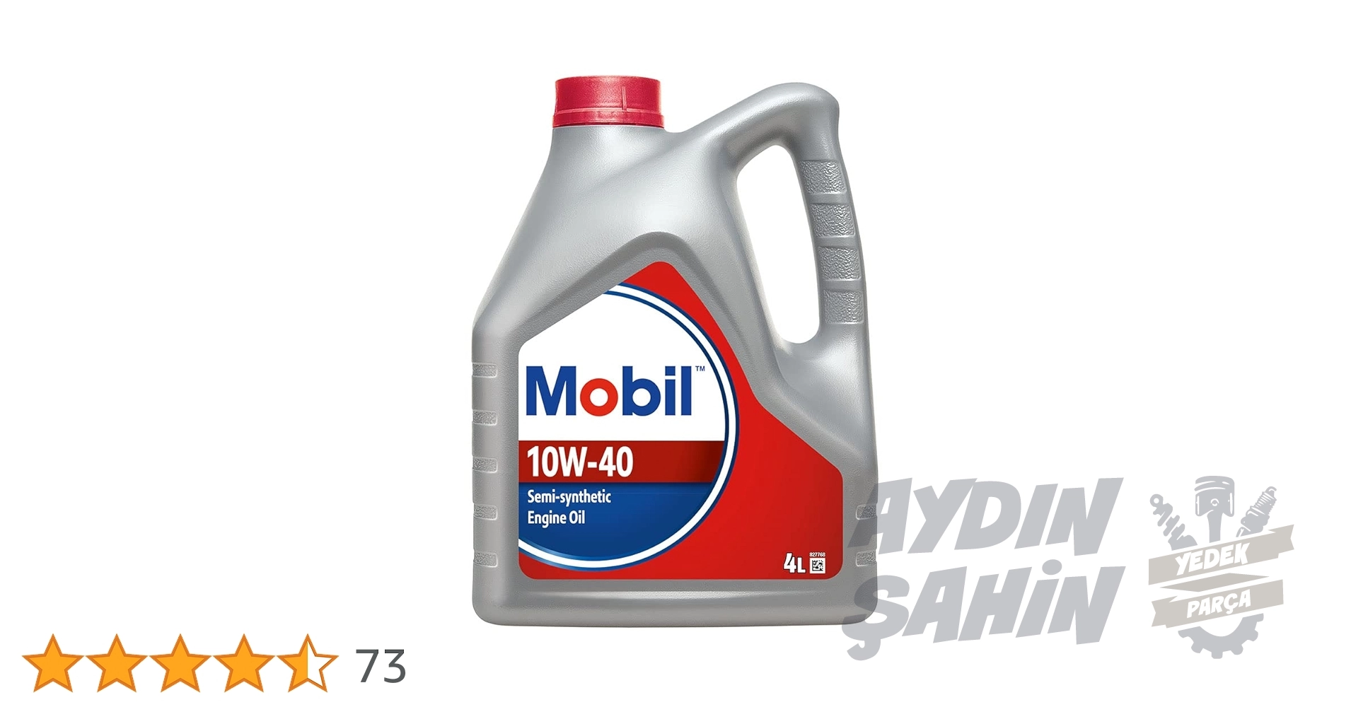 MOBİL 10W40 MOTOR YAĞI DİZEL BENZİN VE LPG UYUMLUDUR 