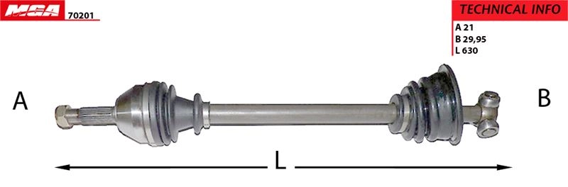 MGA 70201 R9 SOL ÖN AKS 