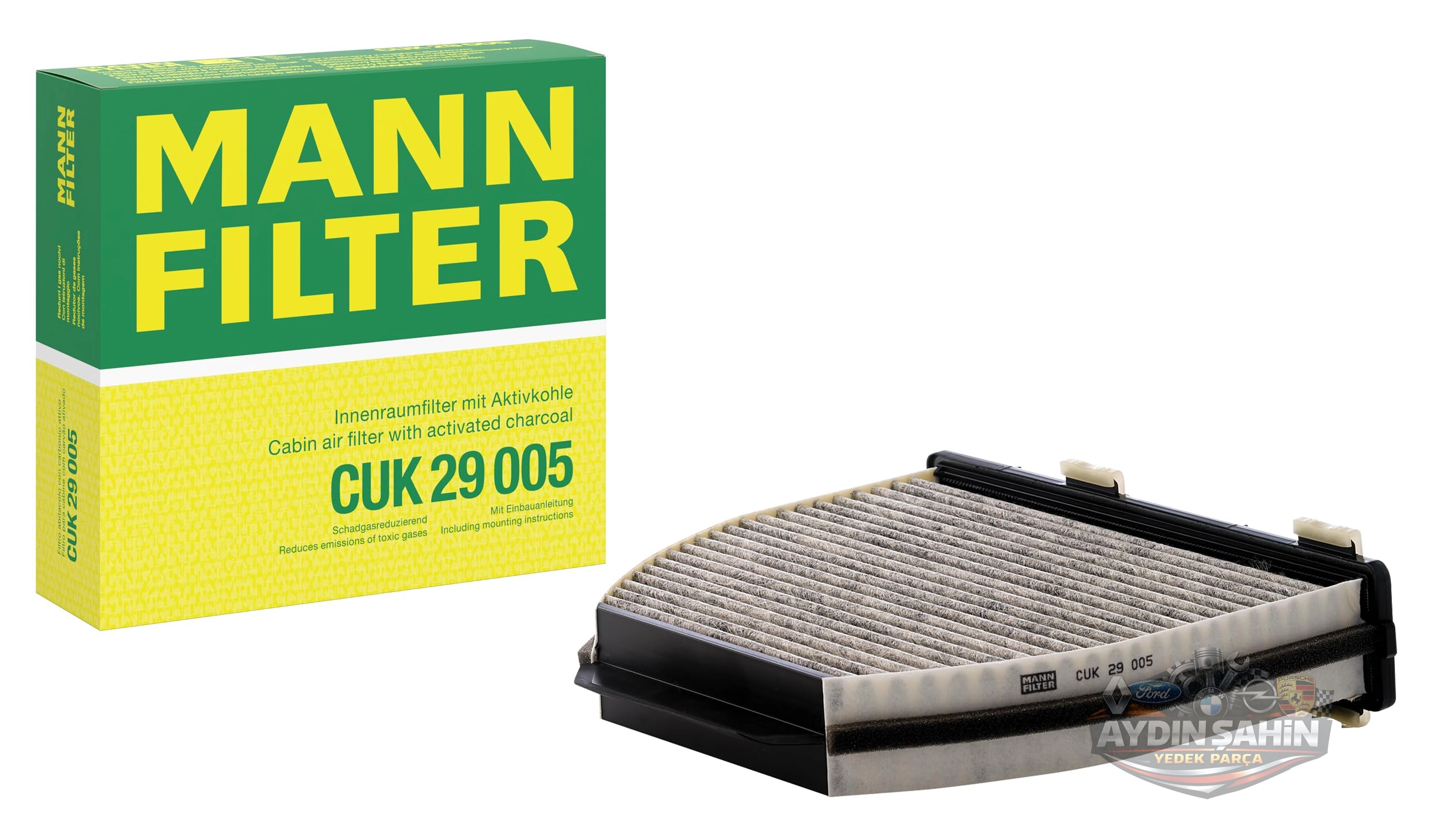 MANN CUK29005 MERCEDES POLEN FİLTRESİ W212 W204 C218 