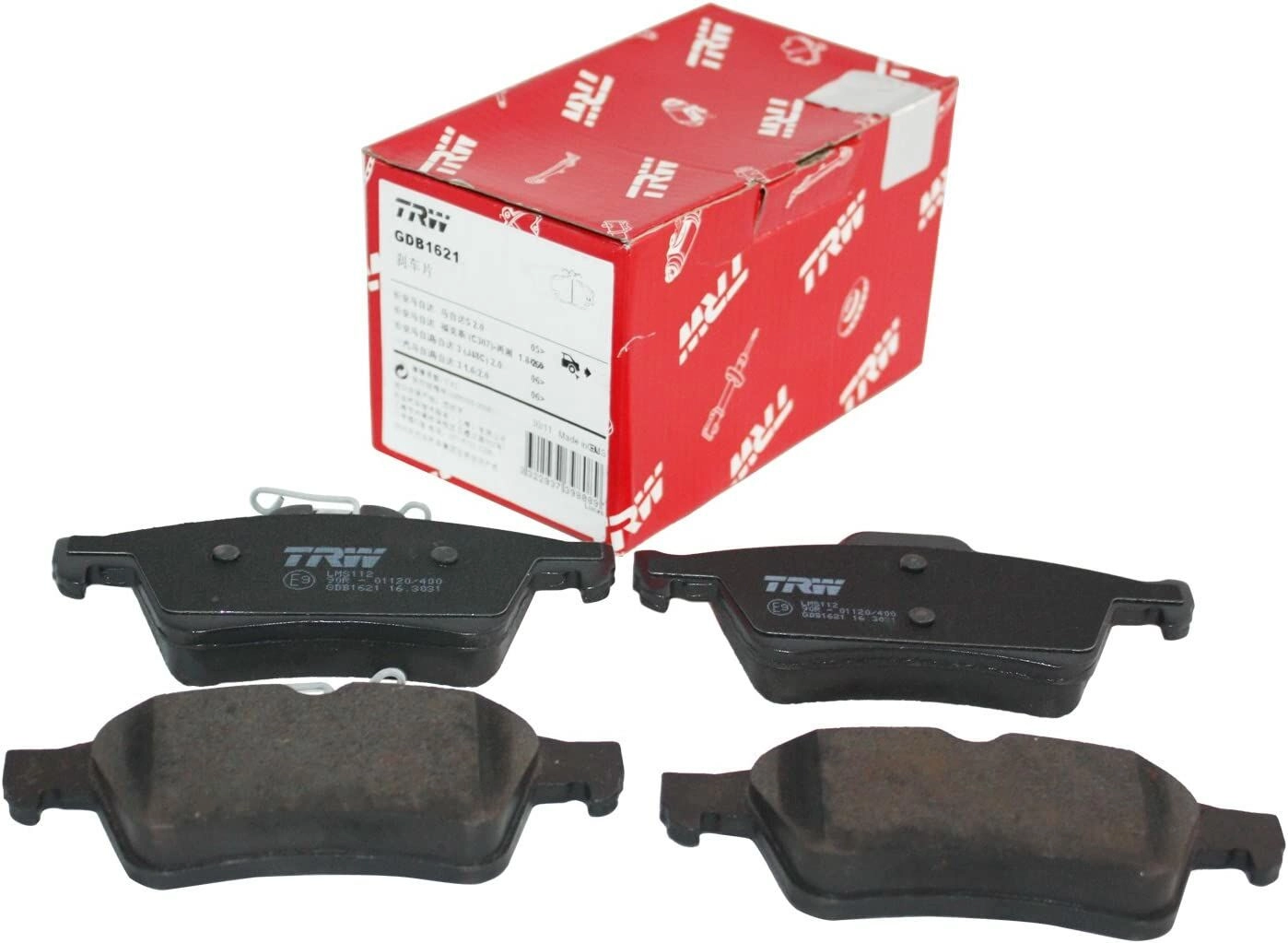 TRW GDB1621 | Ford Focus 2011-2018 Model Arası Arka Fren Balata Takımı 3M512M008ACZ