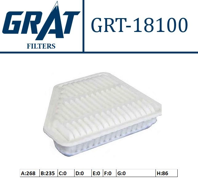 GRAT 18100 COROLLA 1.4 DİZEL HAVA FİLTRESİ 